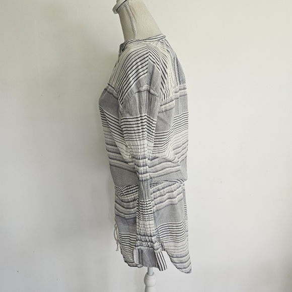 Xirena "Sorento" Striped Drawstring Tunic Dress - Picture 5 of 11